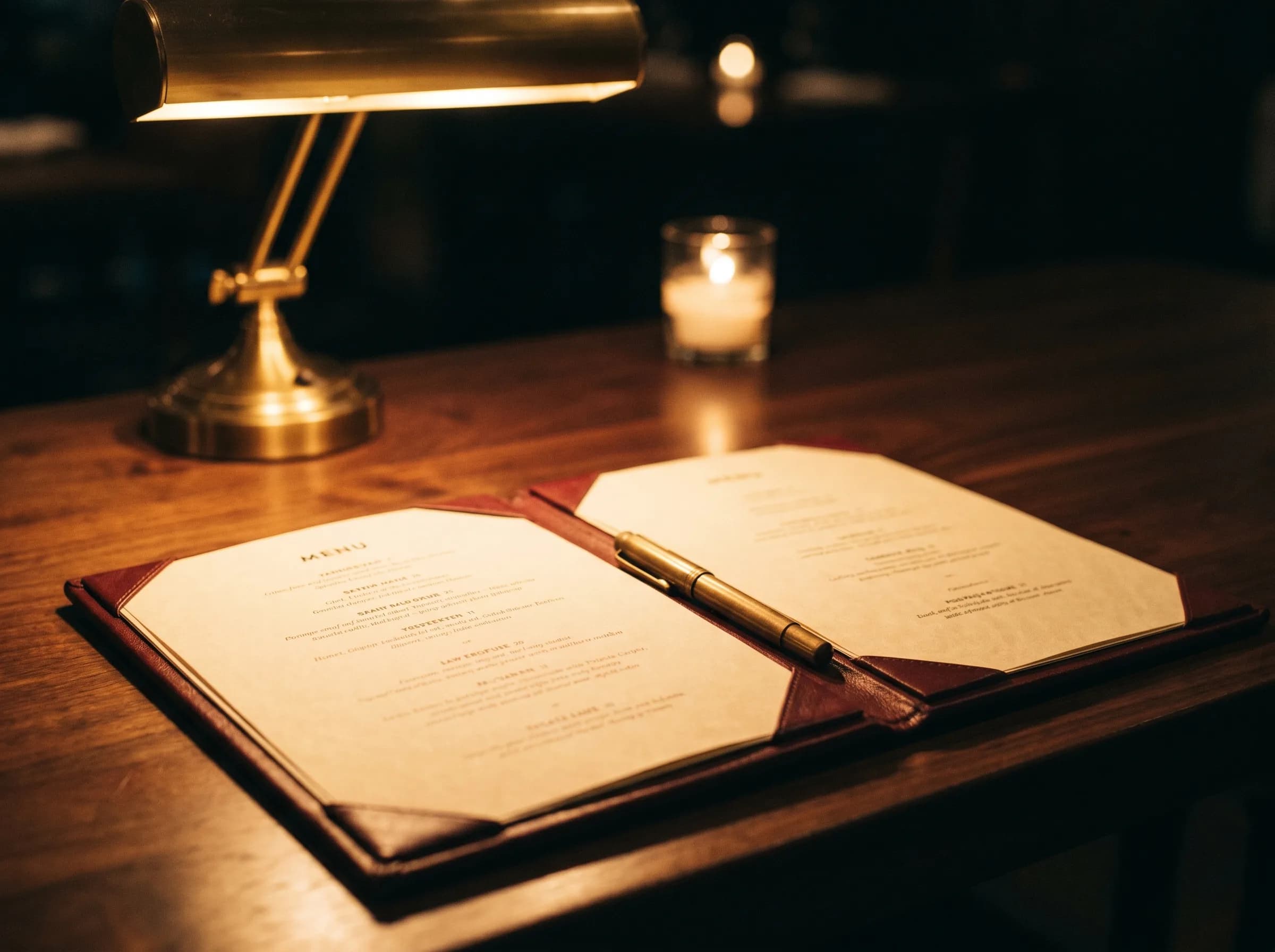 Menu import wizard step